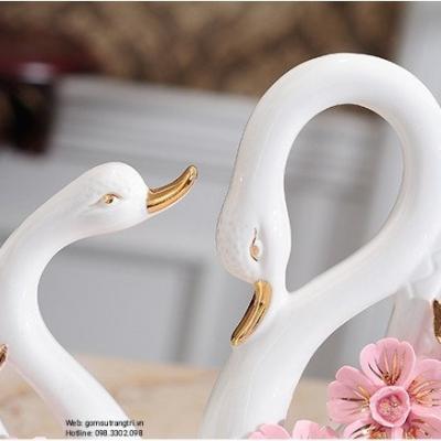 Tượng Đôi Thiên Nga Hạnh Phúc